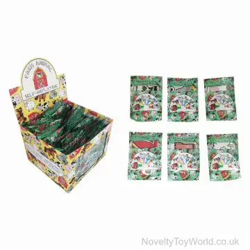 Self Inflating Farm Animal Foil Inflatable Toy (32cm)