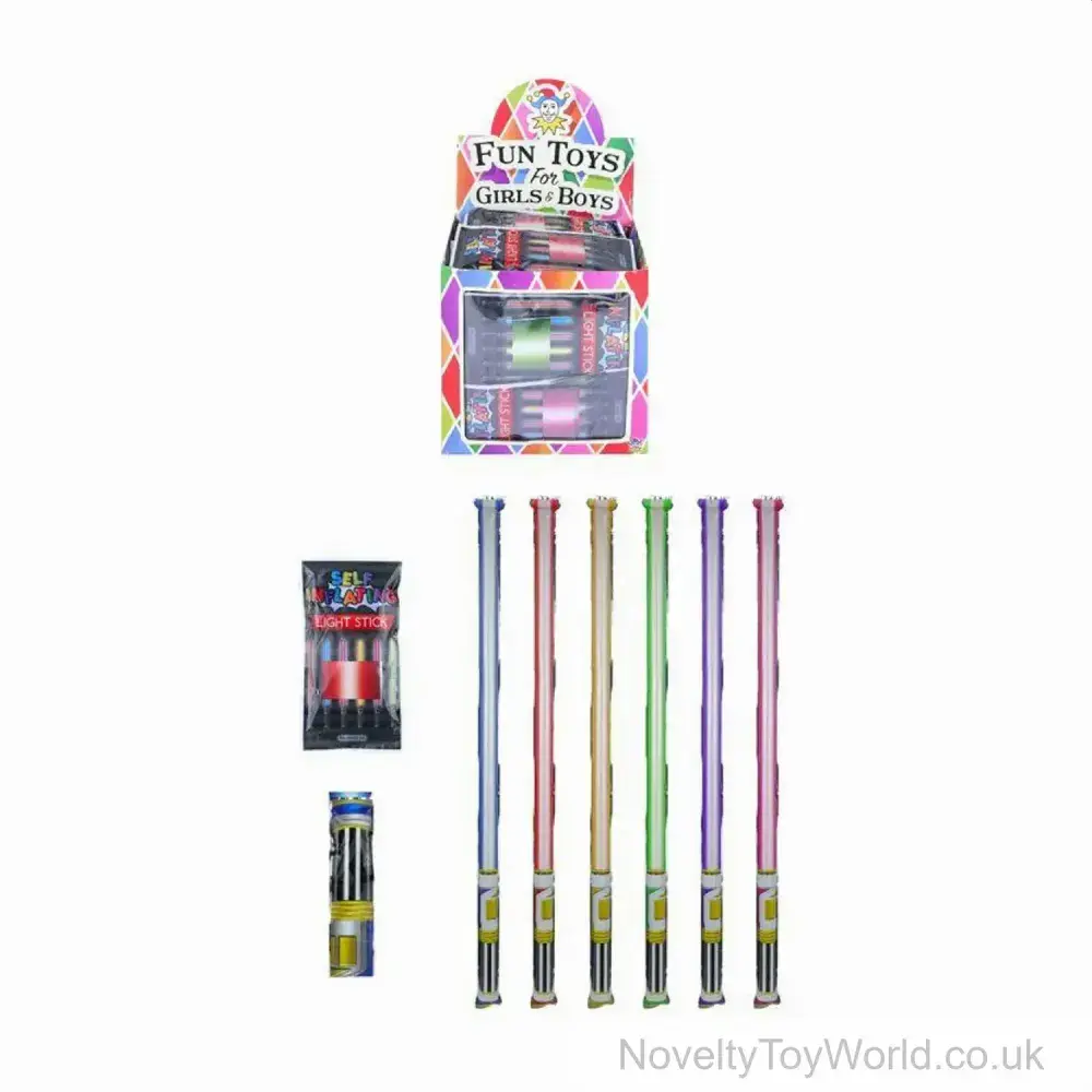 Self Inflating Foil Light Saber Inflatable Space Sword (70cm) Cheap