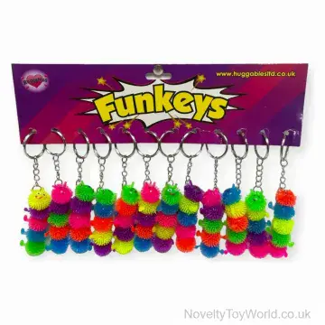 Sensory Caterpillar Keyring (5cm)