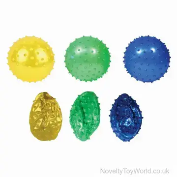 Sensory Rubber Bobble Ball - 10cm (Deflated)