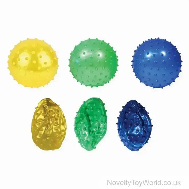 Bulk Buy | Sensory Rubber Bobble Ball - 10cm (Deflated) | Wholesale Sensory Toys UK