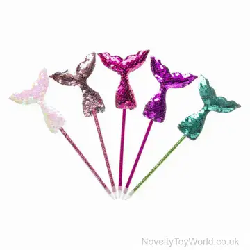 Sequin Mermaid Tail Ballpoint Pen (26cm)
