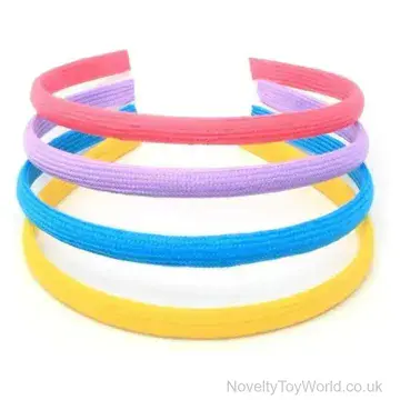 Set of 4 Fabric Covered Alicebands