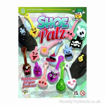 Shoe Palz Shoelace Decorations - 35mm Vending Capsule