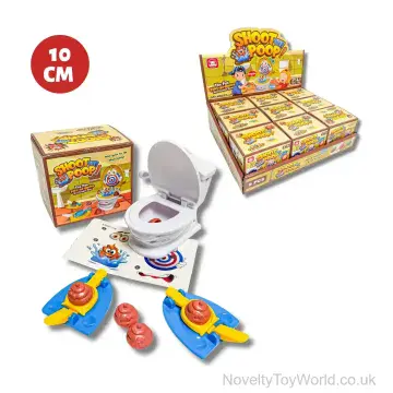 Shoot A Poo Novelty Game For Kids - Boxed (10cm)