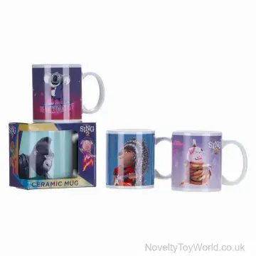 Sing 2 Licensed Ceramic Mug - 4 Assorted (315ml)