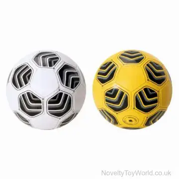 Size 5 Football - Assorted White & Yellow