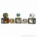 Skull Decoration Ornaments Assortment  | Bulk Halloween Novelties