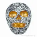Skull Decoration Ornaments Assortment  | Bulk Halloween Novelties