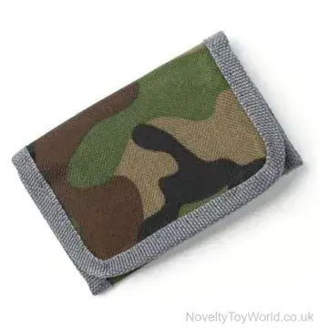 Small Camouflage Wallet - Gifts for Boys (11cm x 7cm)