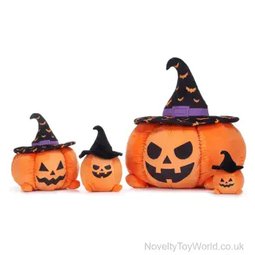 Small Halloween Pumpkin Plushie (15cm)