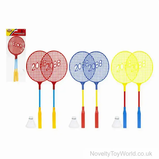 Bulk Buy | Small Plastic Badminton Set for Children & Adults (45cm)