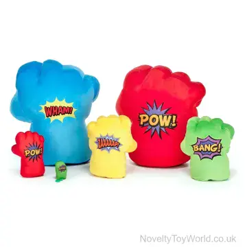 Small Super Hero Fist Soft Toy (10cm)