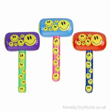 Smile Face Inflatable Basher Mallet (55cm)