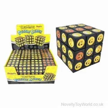 Smile Face Puzzle Cube (5.5cm)