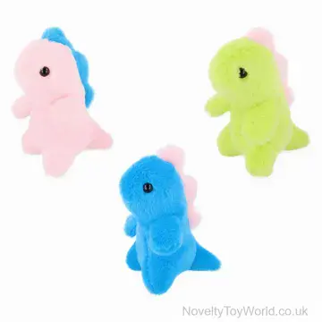 Soft Baby Dinosaur Plush Toy - 3 Assorted (18cm)