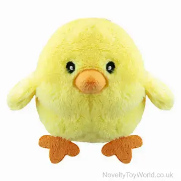 Soft Fluffy Plush Chick Toy - Yellow (10cm)