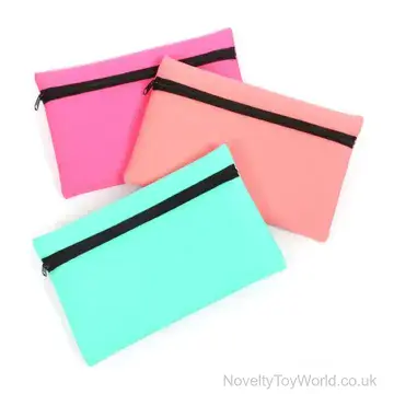 Soft Neoprene Pastel Colour Pencil Case