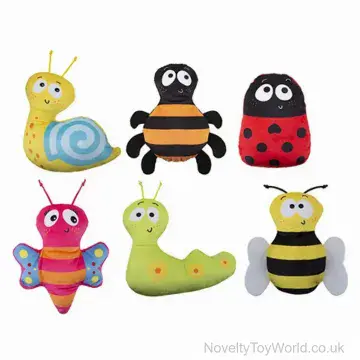 Soft Plush Garden Bugs & Insects Stuffed Toy (15cm)