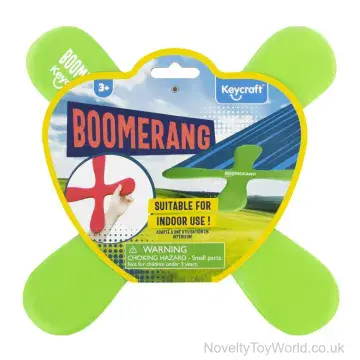 Soft & Safe Indoor Boomerang For Kids (20cm)