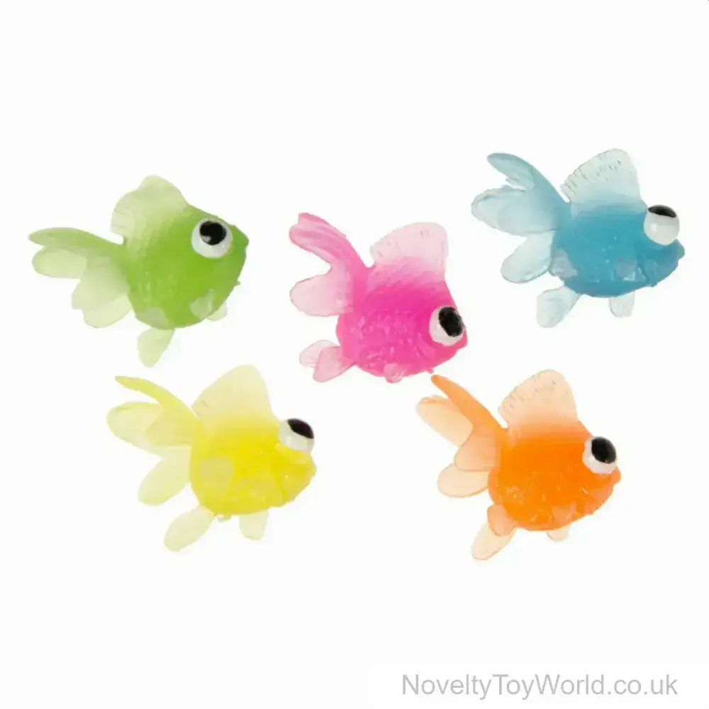 Soft Squishy Mini Fish (3cm) | Wholesale Sensory & Fidget Toys UK