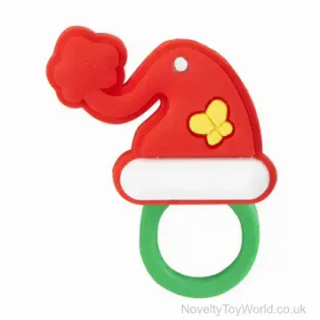 Soft Stretch PVC Christmas Ring - 6 Assorted