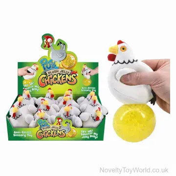 Soft Toy Chicken Squeezy - Sensory Stress Toy