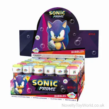 Sonic Bubbles For Party Bags (60ML)