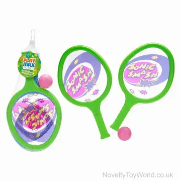 Sonic Smash Boom Bat Rackets & Ball Set (33cm)