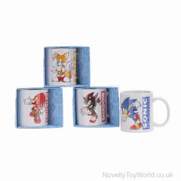 Sonic The Hedgehog Mug - 4 Assorted (325ml)