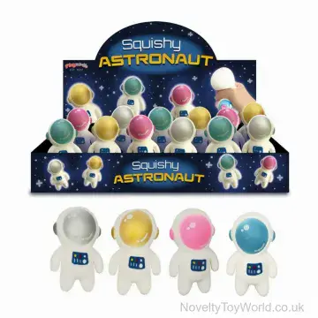 Spaceman Squishy - 4 Assorted Designs (9cm)