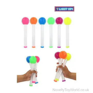 Spiky Ball Light Up Stick For Dancing (22.5cm)
