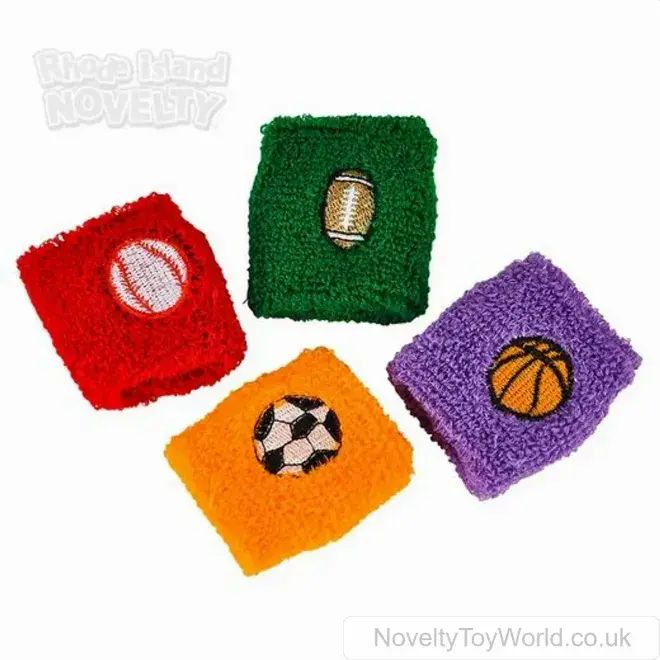 Sports Fabric Wristband For Kids (7cm) | Wholesale Sports Themed Gifts UK