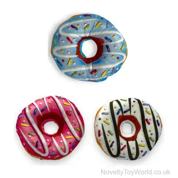 Sprinkles Doughnut Soft Plush Toy - 3 Assorted (20cm)