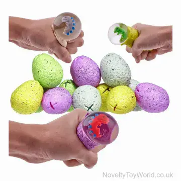 Squeeze Baby Dinosaur Novelty Toy Egg - Sensory Toy