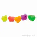 Squeezy Chick Puffer Ball With Light (9cm) | Wholesale Light Up Toys & Gifts UK
