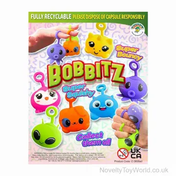 Squishy Bobbitz Creature Toy - 55mm Vend Capsule
