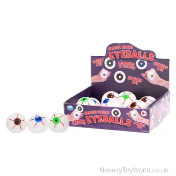 Squishy Eyeball Toy - Stretch & Squeeze (4.5cm)