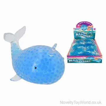 Squishy Narwhal Toy - Sensory Gift For Kids