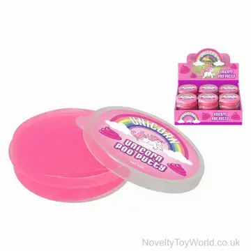 Squishy Putty Unicorn Poo in Tubs