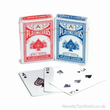 Standard Size Playing Cards Red & Blue - Wholesale Poker Supplies