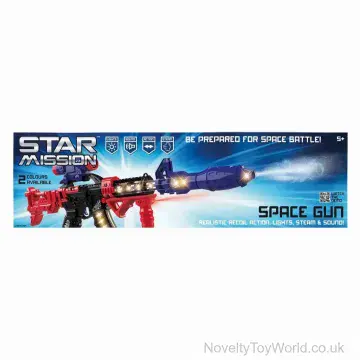 Star Mission Toy Rifle Lights & Sound - Kids Fantasy Play Toy
