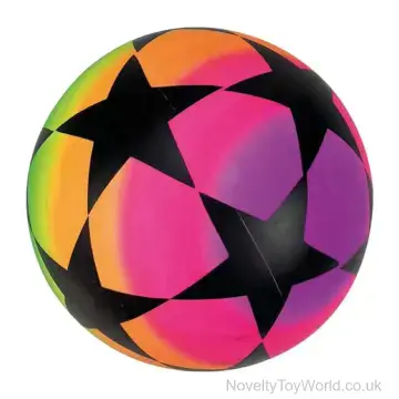 Star Rainbow PVC Play Ball (23cm)