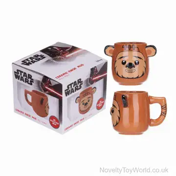 Star Wars Ewok Ceramic 3D Sculpted Mug (450ml)