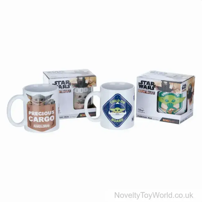 Wholesale | Star Wars The Force Awakens 8OZ Mugs - 3 Assorted Designs