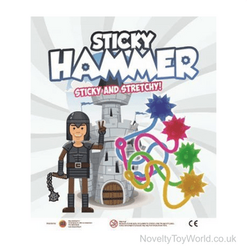 Sticky & Stretchy Toy Mace - 35mm Small Vending Capsule