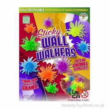 Sticky Wall Walkers Vending Capsule - 35mm