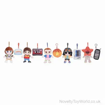 Stranger Things Licensed Soft Toy Bag Clip - Assorted (10cm)
