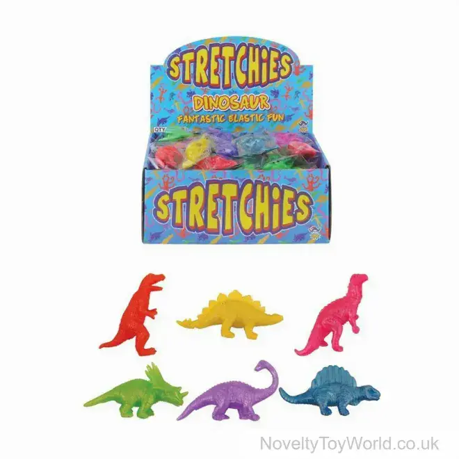 Stretchable Dinosaur Toys (6cm) | Low Bulk Buy Price Sensory Toys