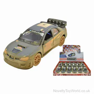 Subaru Impreza WRC 2007 Muddy Diecast Car - 1 to 36 Scale